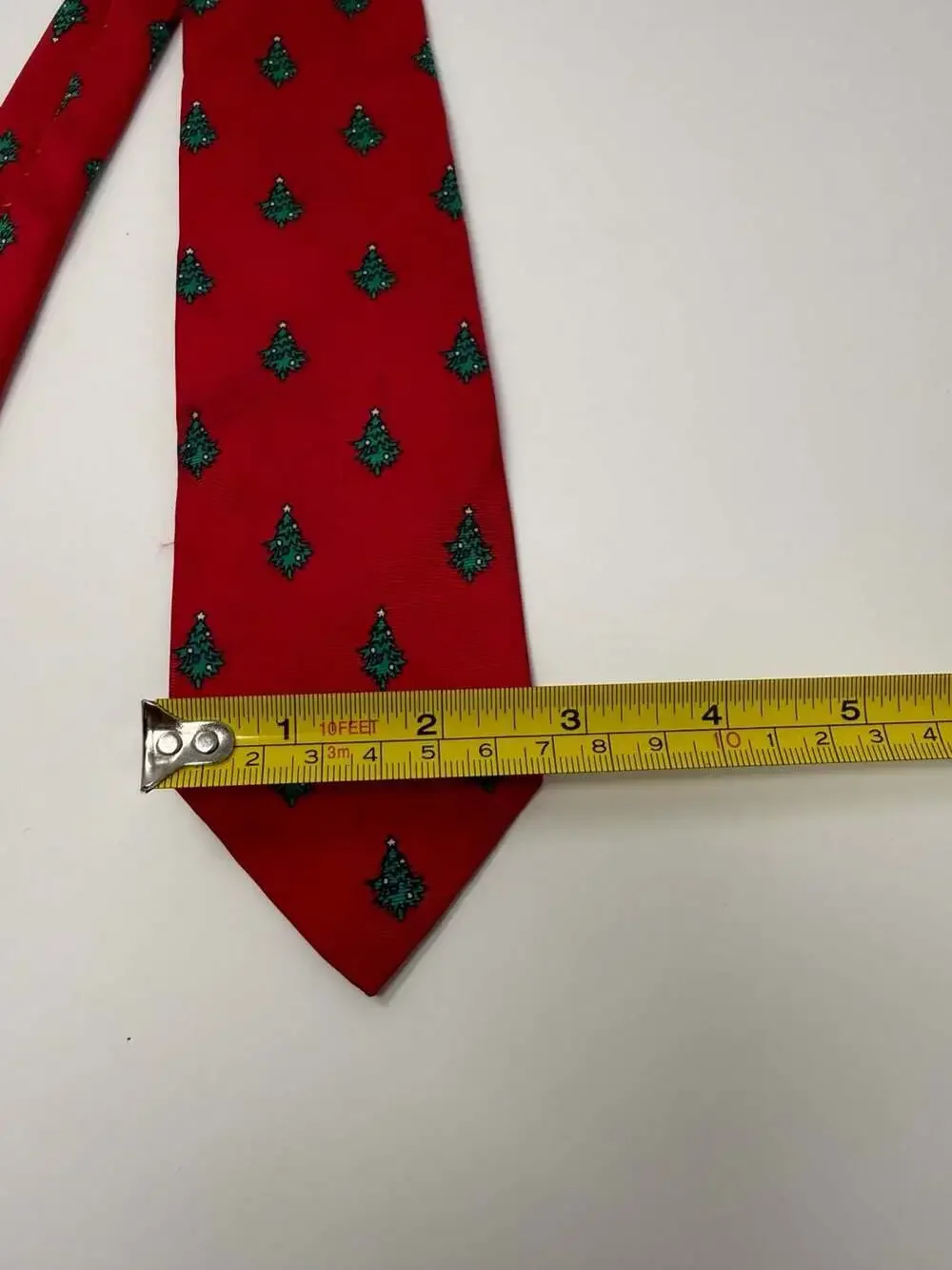 Brooks Brothers Boys' Department Christmas Tree Pattern Silk Necktie